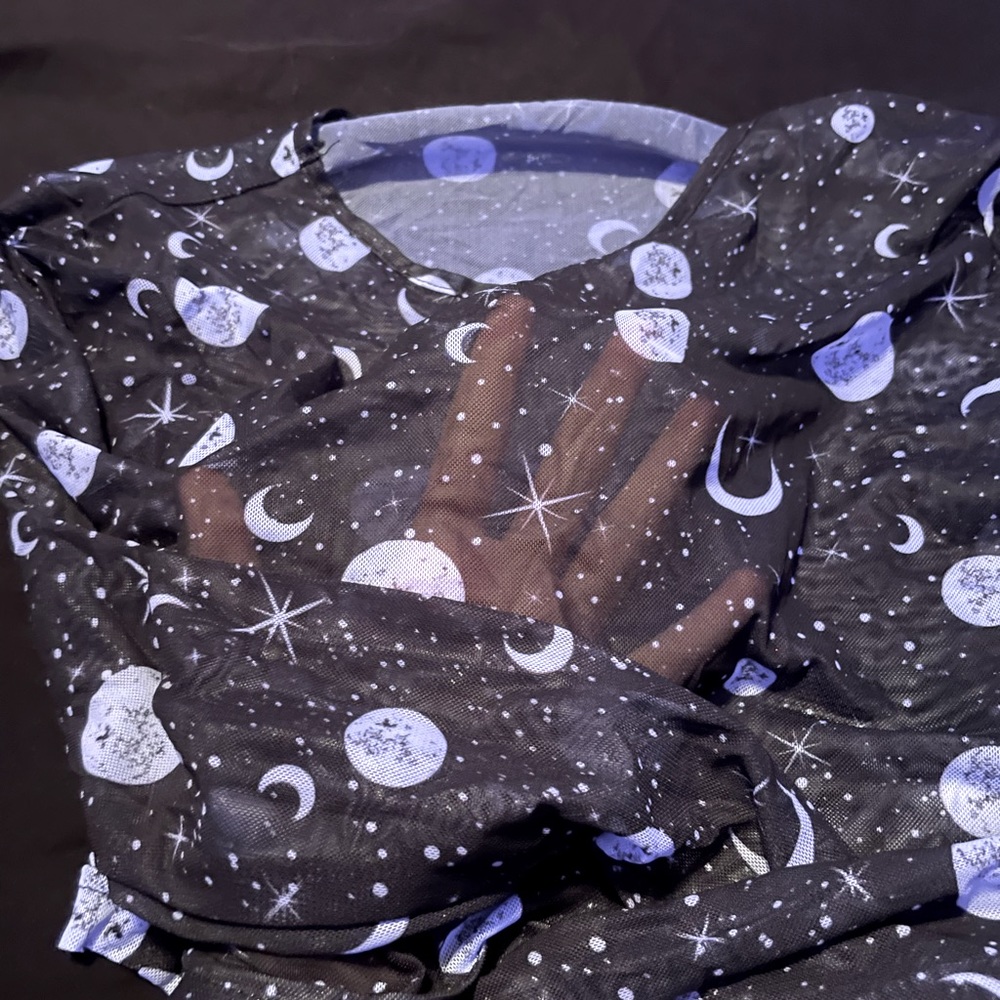 Small/Medium Moon crop top